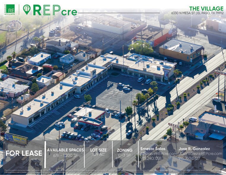 6330 Mesa St, El Paso, TX for lease - Building Photo - Image 1 of 7