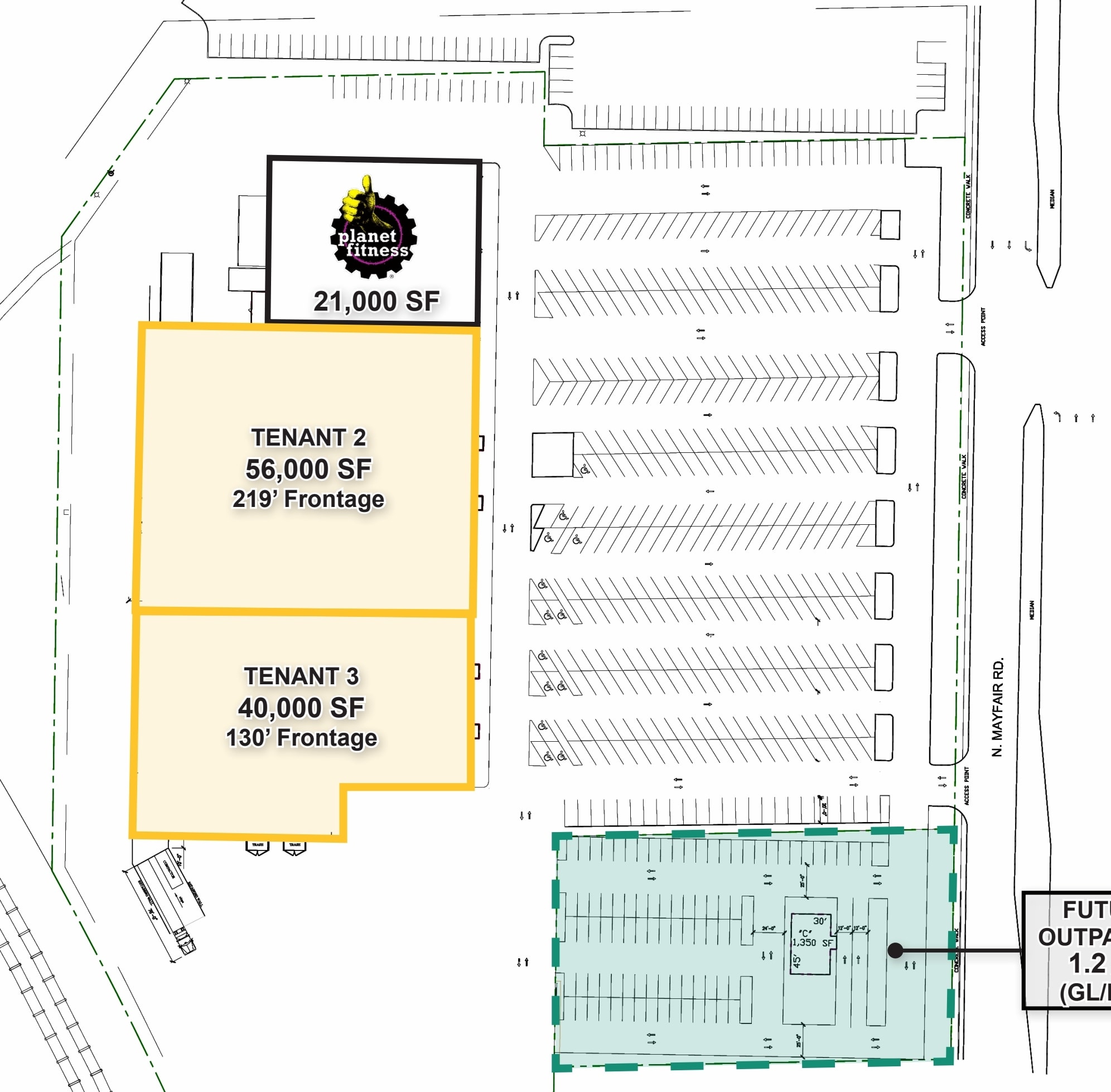 3201-3205 N Mayfair Rd, Wauwatosa, WI for lease Site Plan- Image 1 of 1