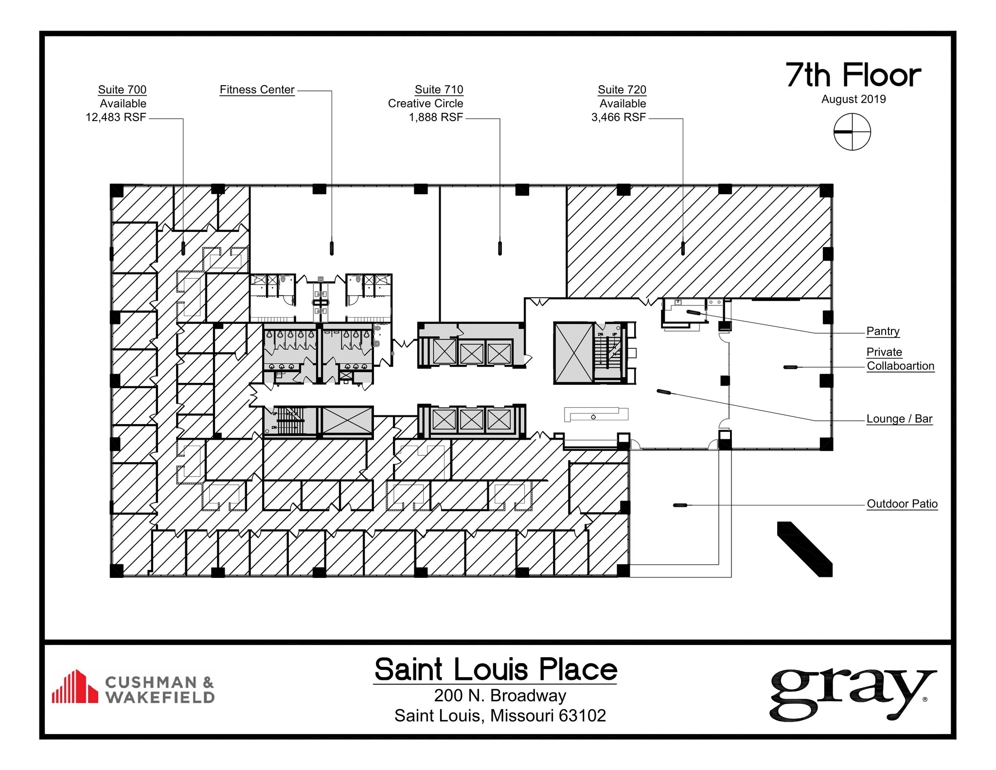 200 N Broadway, Saint Louis, MO for lease Site Plan- Image 1 of 1