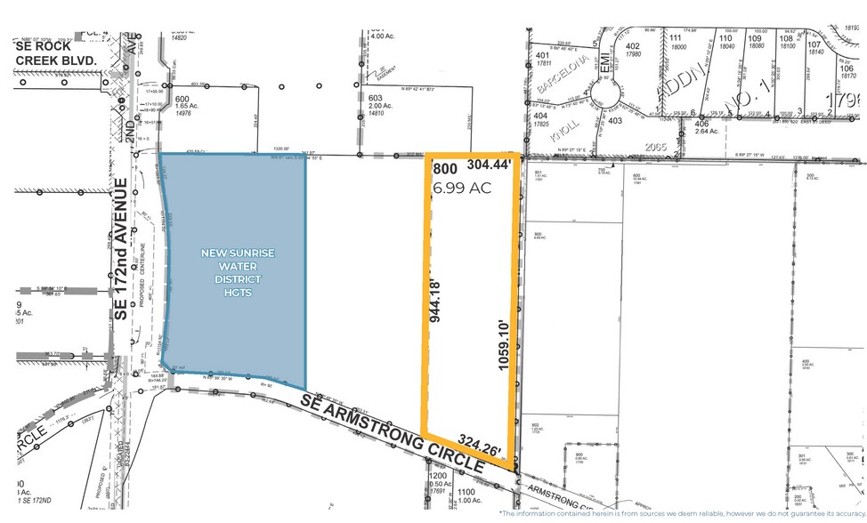 17617 SE Armstrong Cir, Happy Valley, OR à vendre - Plan de site - Image 3 de 3