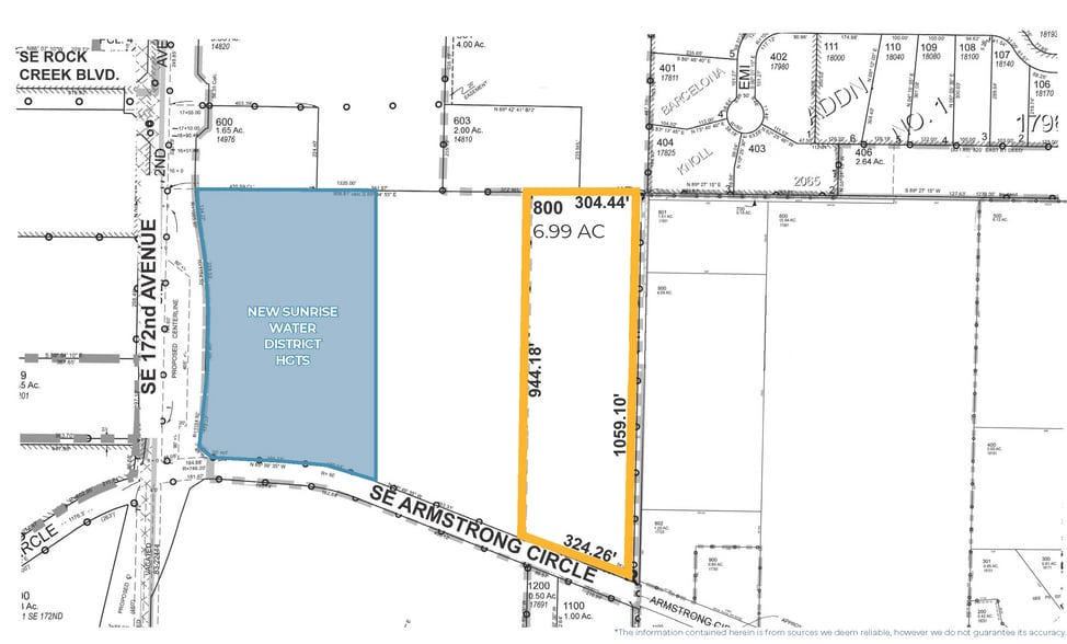 17617 SE Armstrong Cir, Happy Valley, OR for sale - Site Plan - Image 3 of 3