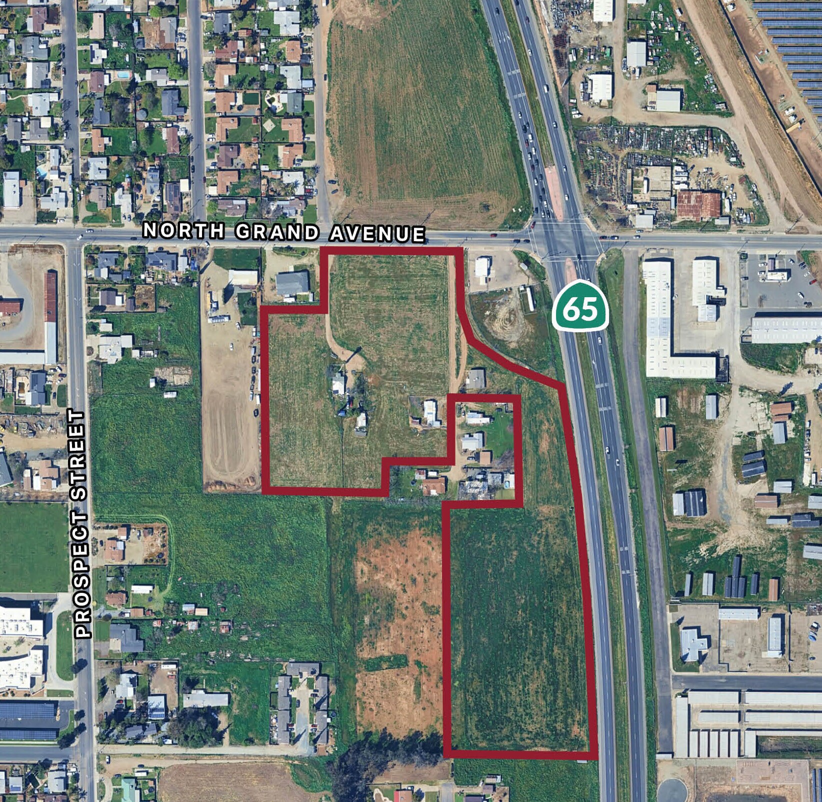1097 W North Grand Ave, Porterville, CA à vendre Photo du bâtiment- Image 1 de 8
