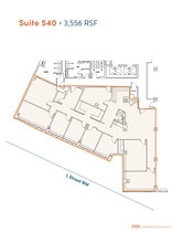 1100 Connecticut Ave NW, Washington, DC à louer Plan d’étage- Image 1 de 9