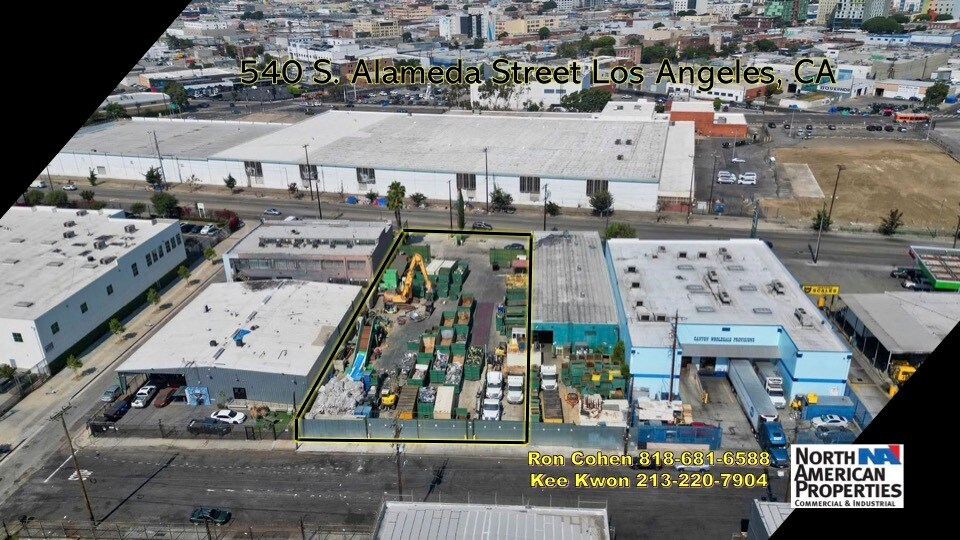 540 S Alameda St, Los Angeles, CA à louer - Photo du bâtiment - Image 1 de 4