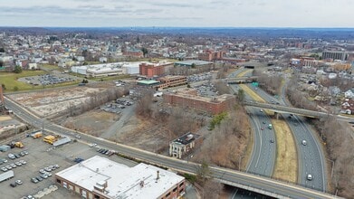 55 Curtis St, New Britain, CT - Aerial  map view