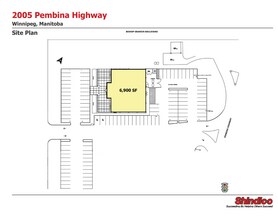 2005 Pembina Hwy, Winnipeg, MB à louer Plan d’étage- Image 1 de 1