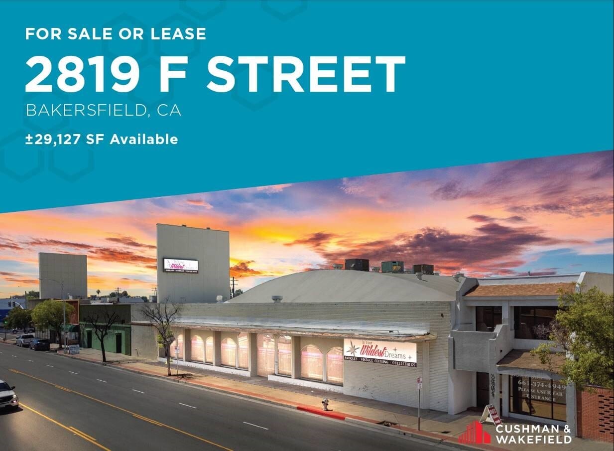 2819 F St, Bakersfield, CA for lease Building Photo- Image 1 of 3