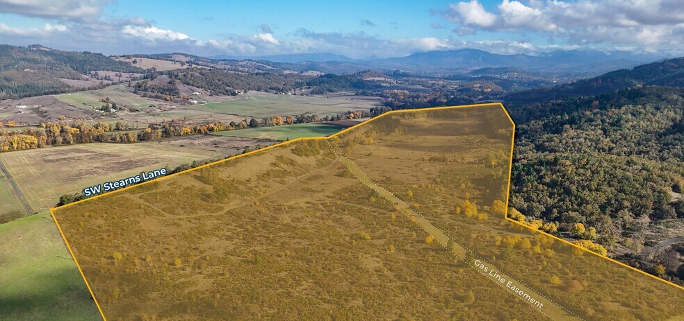 620 SW Stearns Ln, Sutherlin, OR à vendre - Aérien - Image 2 de 4