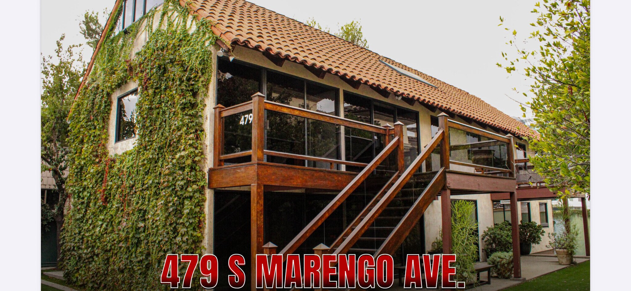 479 S Marengo Ave, Pasadena, CA à louer Photo du bâtiment- Image 1 de 12
