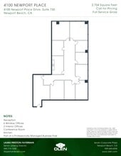 4100 Newport Place Dr, Newport Beach, CA for lease Floor Plan- Image 1 of 1