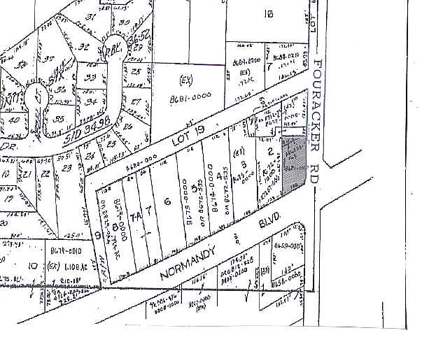8007 Normandy Blvd, Jacksonville, FL for sale - Plat Map - Image 2 of 9