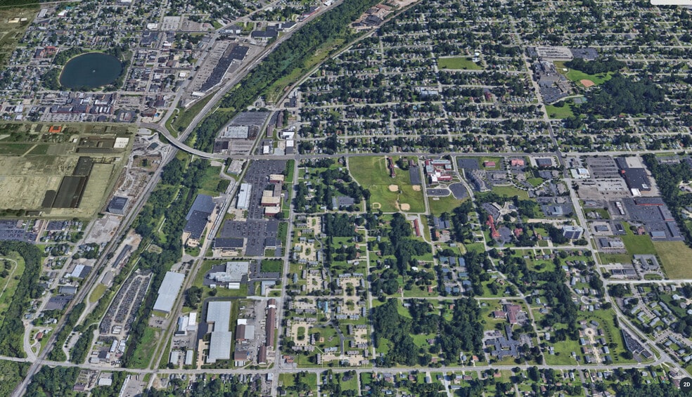 S Van Buren Ave, Barberton, OH à vendre - Aérien - Image 2 de 4