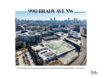 Plus de détails pour 990 Brady Ave NW, Atlanta, GA - Terrain à vendre