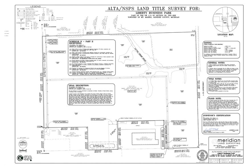 I-75/ W Pierson Rd, Flint, MI for sale - Site Plan - Image 2 of 2
