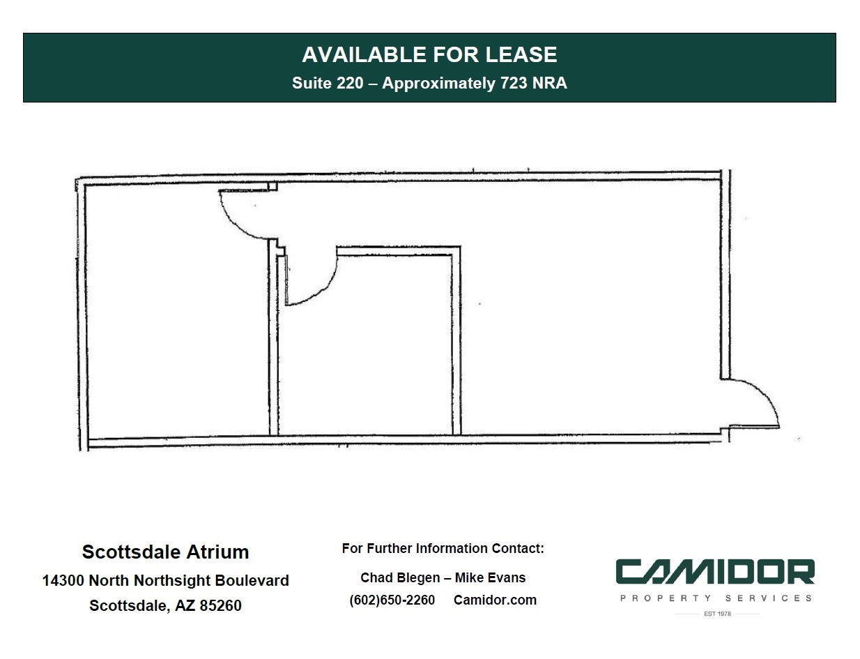 14300 N Northsight Blvd, Scottsdale, AZ à louer Plan d  tage- Image 1 de 1