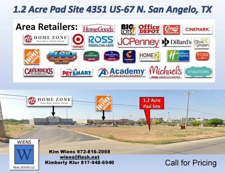 4349 Houston Harte expy, San Angelo, TX à vendre - Photo du bâtiment - Image 2 de 3