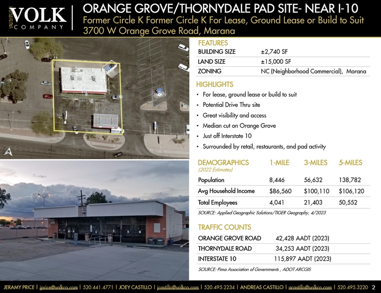 3700 W Orange Grove Rd, Tucson, AZ for lease - Other - Image 2 of 6