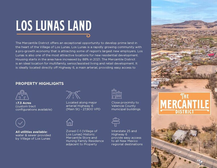 NWQ Main St & Los Lentes Rd, Los Lunas, NM à vendre - Photo du bâtiment - Image 2 de 10