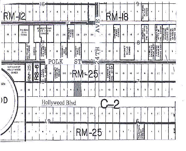 2425 Hollywood Blvd, Hollywood, FL for sale - Plat Map - Image 1 of 17