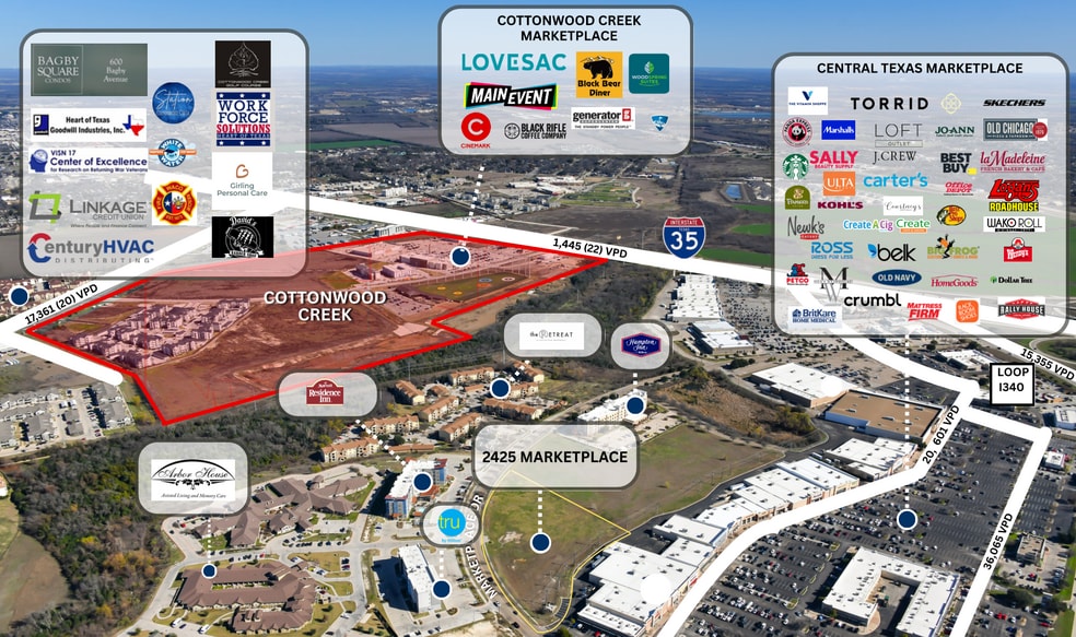 2425 Marketplace, Waco, TX à vendre - Photo du bâtiment - Image 3 de 4