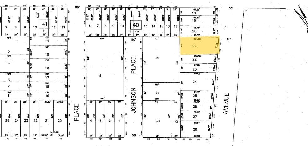 6119 Park Ave, West New York, NJ à vendre - Plan cadastral - Image 2 de 2