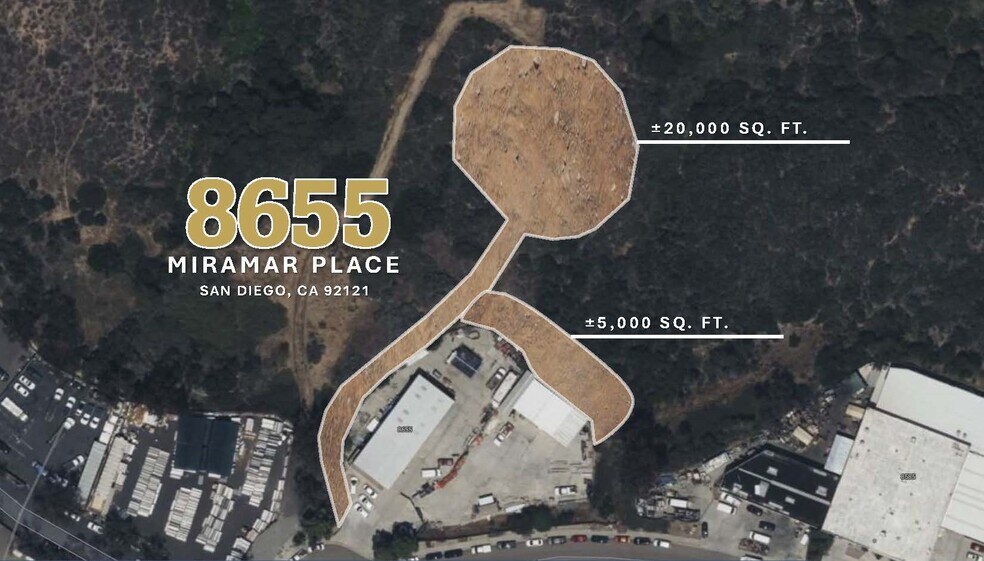 8655 Miramar Pl, San Diego, CA à louer - Photo principale - Image 1 de 1