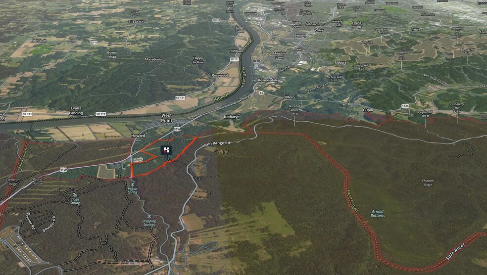 22601 US-60, West Point, KY à vendre - Photo du bâtiment - Image 2 de 5