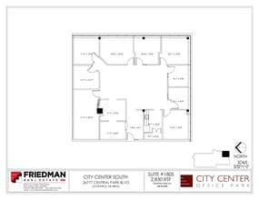 26777-26999 Central Park Blvd, Southfield, MI à louer Plan d’étage- Image 1 de 2