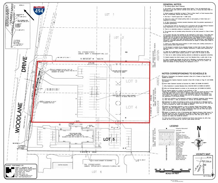 1783 Woodlane Dr, Woodbury, MN à vendre - Plan de site - Image 3 de 4