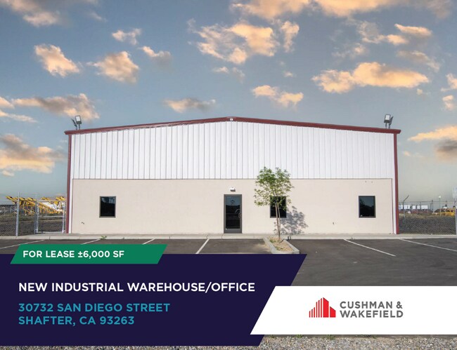 Plus de détails pour 30732 San Diego st, Shafter, CA - Industriel à louer