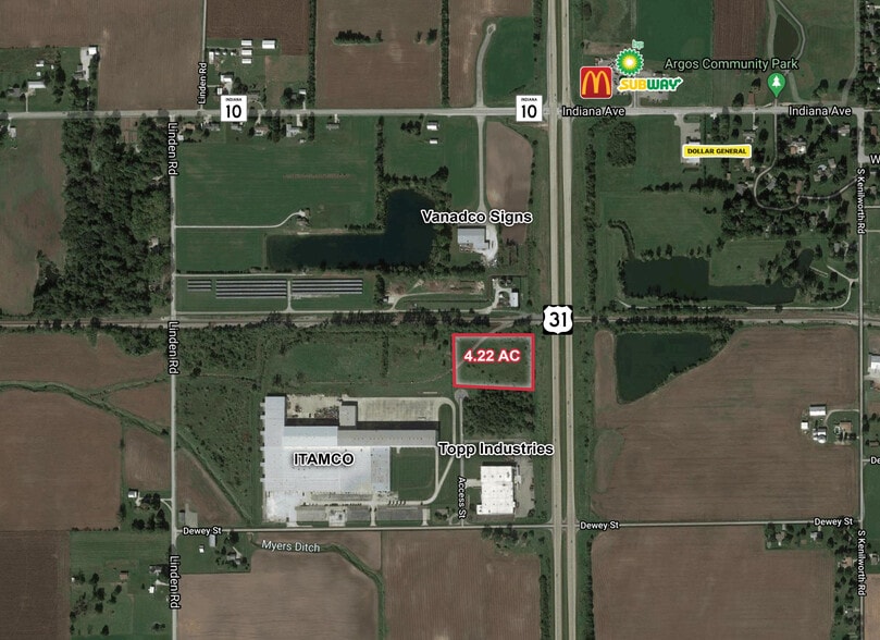 Dewey St, Argos, IN for sale - Primary Photo - Image 1 of 3