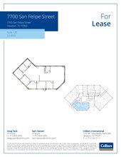 7700 San Felipe St, Houston, TX for lease Floor Plan- Image 1 of 1