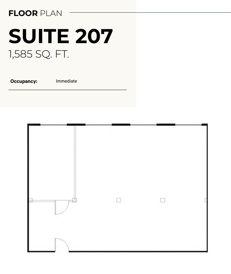372 Richmond St W, Toronto, ON à louer Plan d’étage- Image 1 de 5