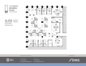222 S Riverside Plz, Chicago, IL for lease Floor Plan- Image 2 of 2