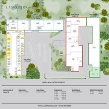 16261 Hollister St, Houston, TX for lease Site Plan- Image 1 of 2