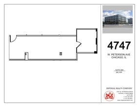 4747 W Peterson Ave, Chicago, IL for lease Site Plan- Image 1 of 1