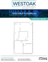 2161 NW Military Hwy, San Antonio, TX for lease Floor Plan- Image 1 of 1