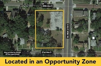 2025 Dr Martin Luther King Jr St S, Saint Petersburg, FL - AERIAL  map view