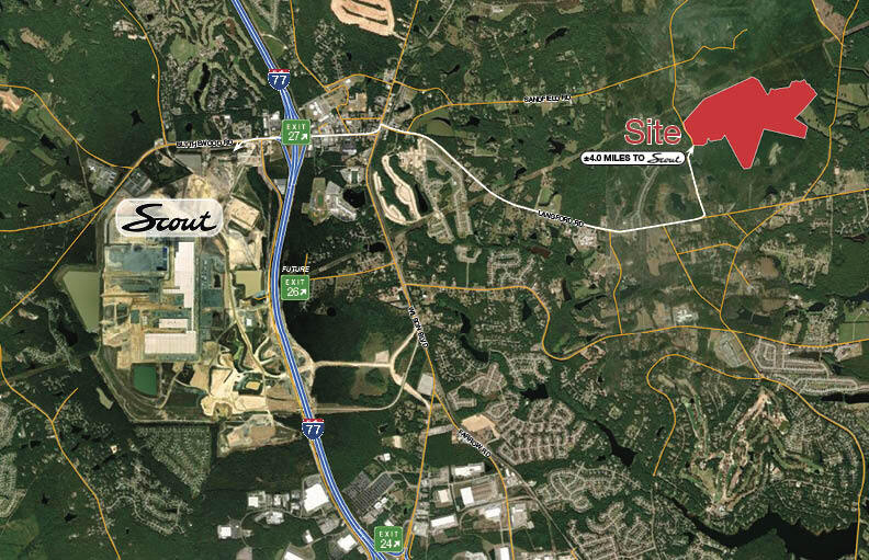 Russ Brown Rd, Blythewood, SC for sale - Aerial - Image 2 of 8