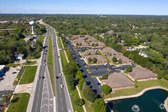 6833-6837 S Kingery Hwy, Willowbrook, IL - AERIAL  map view