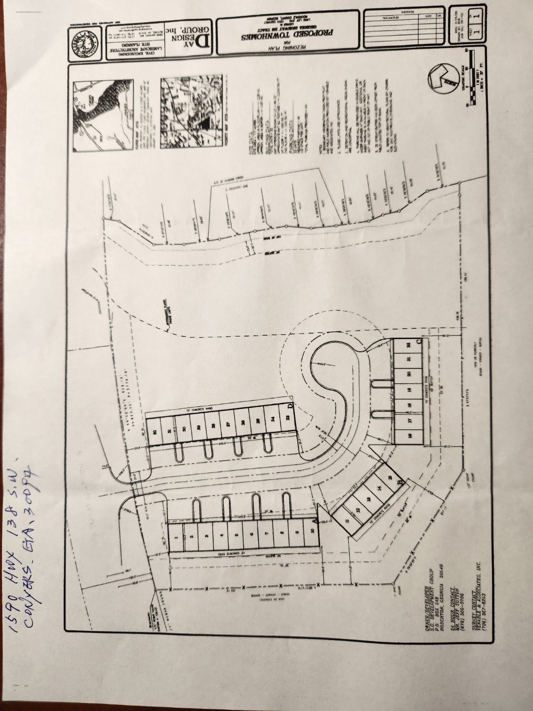 1590 Highway 138 Hwy, Conyers, GA à vendre Plan de site- Image 1 de 1