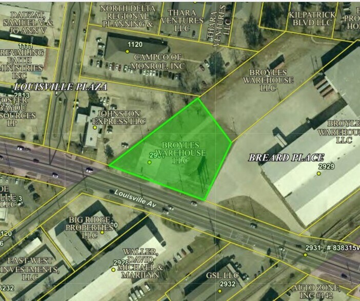 2901 Louisville Ave, Monroe, LA à vendre - Photo du bâtiment - Image 2 de 4