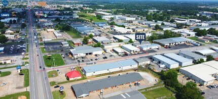 1102 Shaver St, Springdale, AR - Aerial  map view