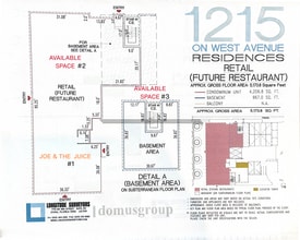 1215 West Ave, Miami Beach, FL for lease Floor Plan- Image 1 of 1