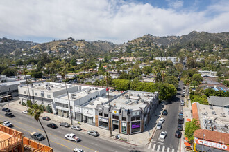 7551 W Sunset Blvd, Los Angeles, CA - aerial  map view