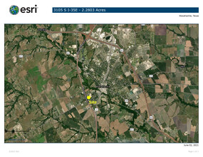 3105 S I-35 E, Waxahachie, TX - aerial  map view - Image1