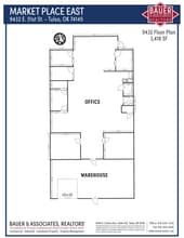 5110-5124 S 95th Ave, Tulsa, OK à louer Plan d’étage- Image 1 de 1