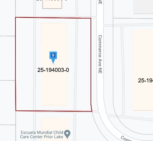 14162 Commerce Ave NE, Prior Lake, MN for sale - Plat Map - Image 3 of 7