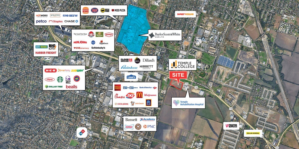 23751 SE Hk Dodgen Loop, Temple, TX for sale - Building Photo - Image 2 of 2