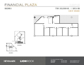 7730 E Belleview Ave, Greenwood Village, CO à louer Plan d’étage- Image 1 de 2